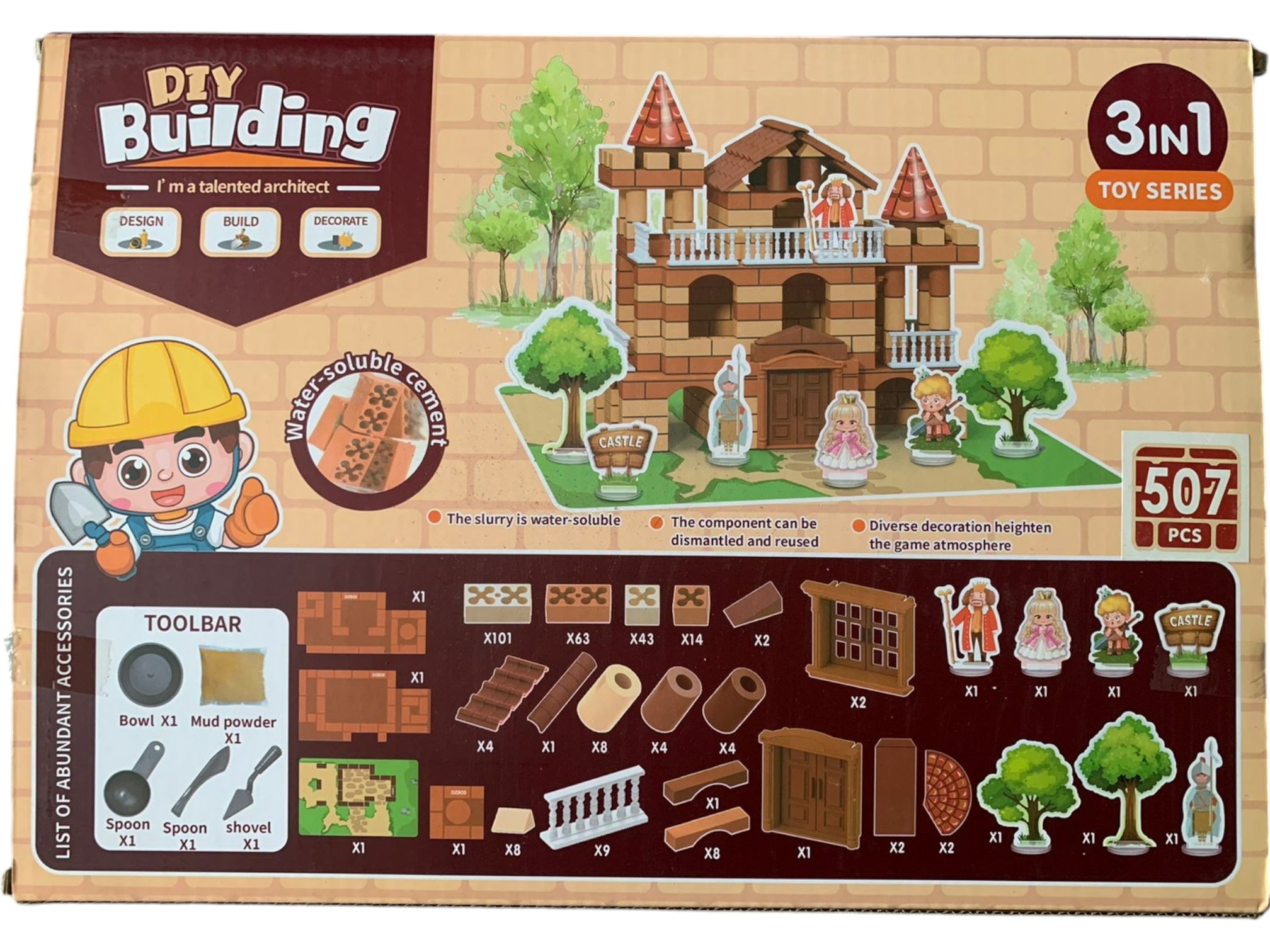 Juego de Arquitecto Castillo